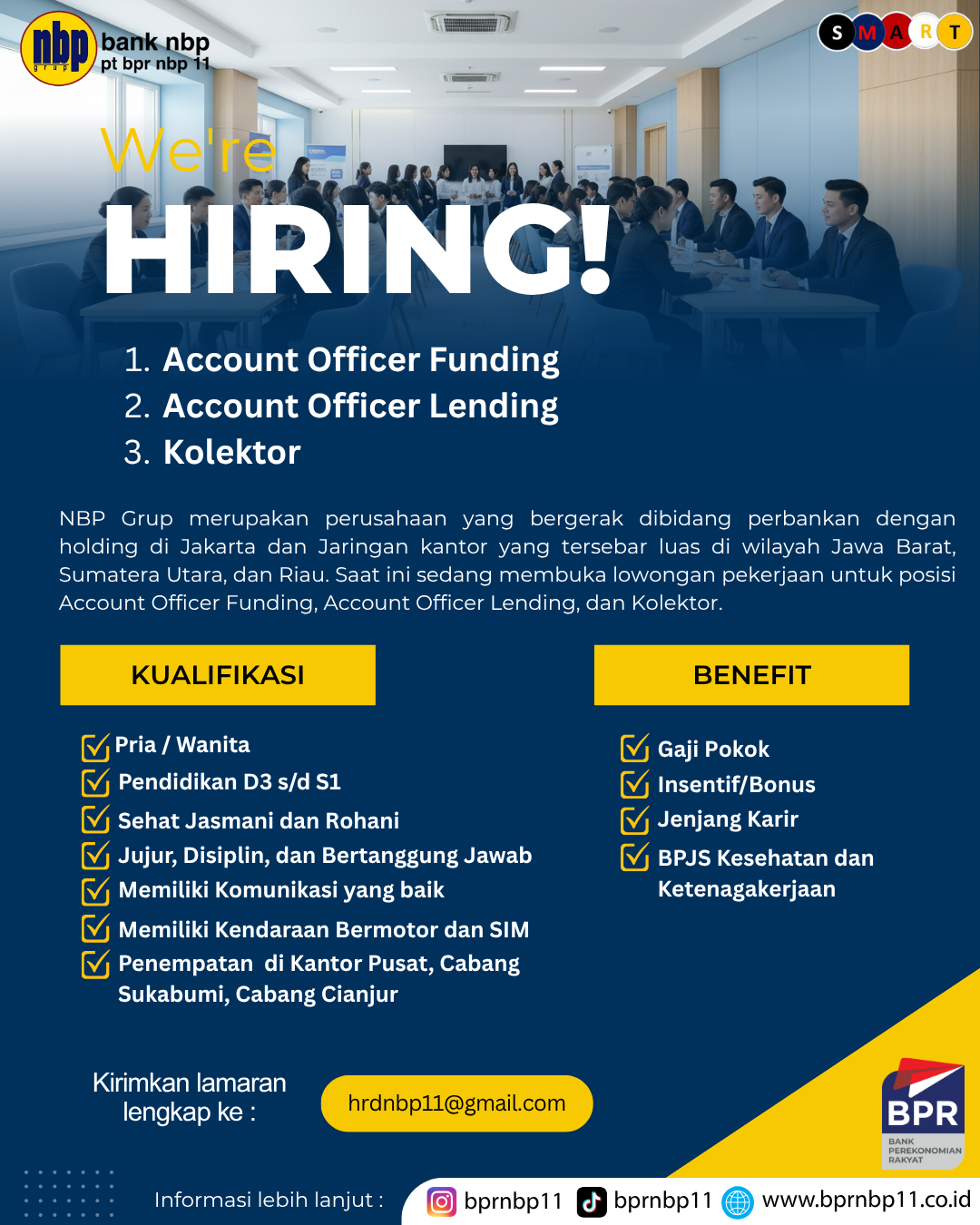 Poster Lowongan Pekerjaan BPR NBP 11